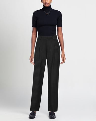 Woman Pants Black Size S Polyester, Viscose, Elastane