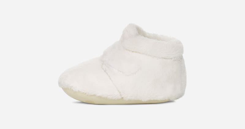 ® Infants' Bixbee Terry Cloth Bootie in White/