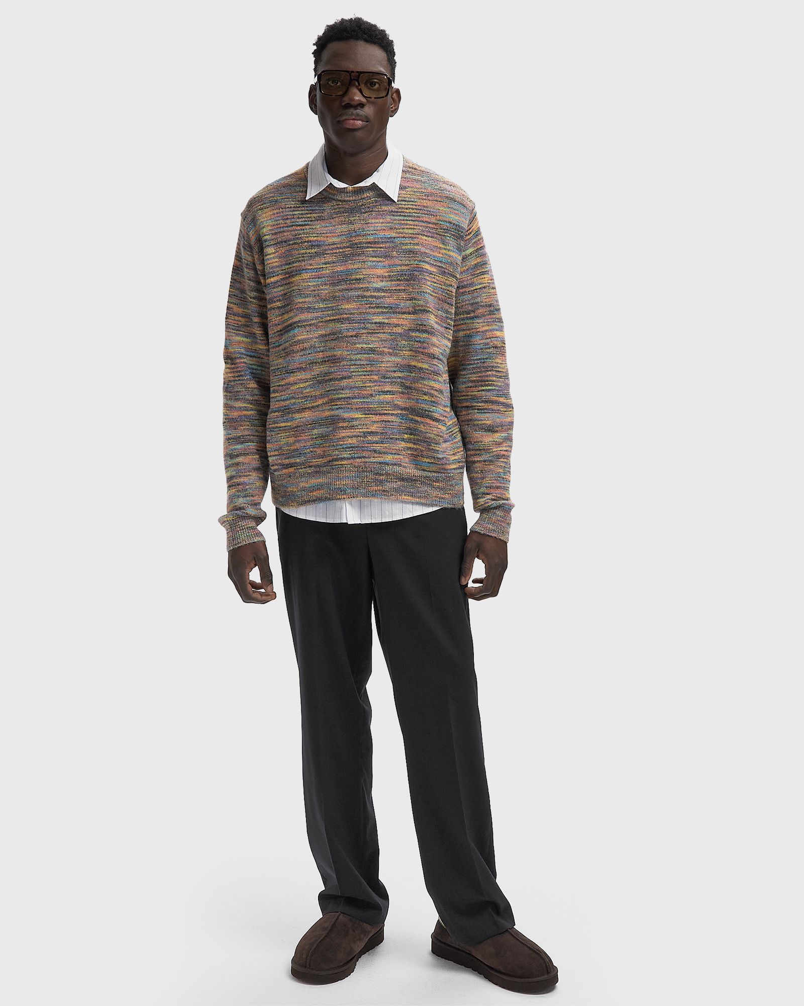 Static Knit Sweater multi male Pullovers now available at BSTN