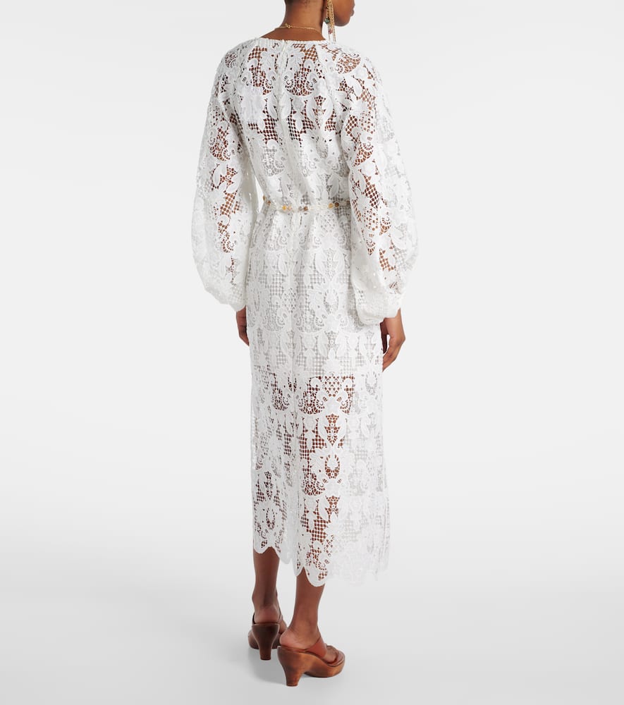Coco lace midi dress