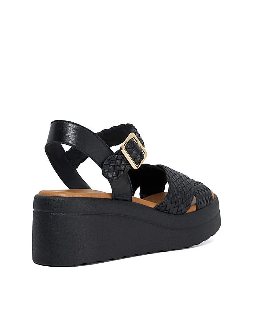 Dune Kinsleys Leather Sandals D Fit