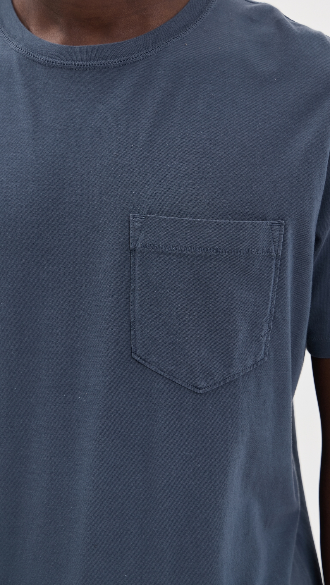 Billy Reid Washed Tee Navy
