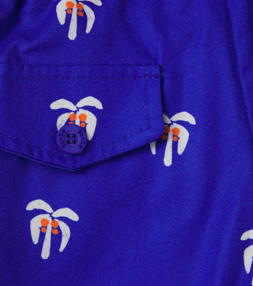 Fábula Printed denim shorts