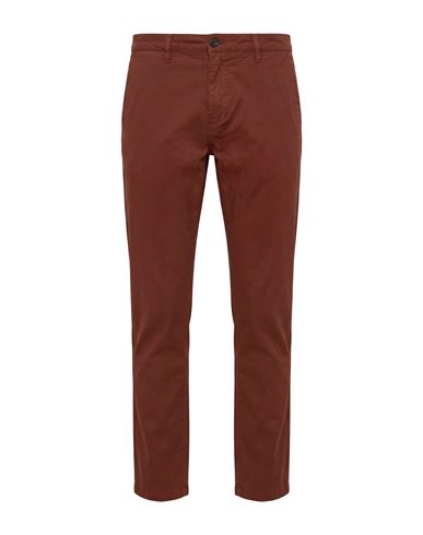 Man Pants Camel Size 30 Cotton, Elastane