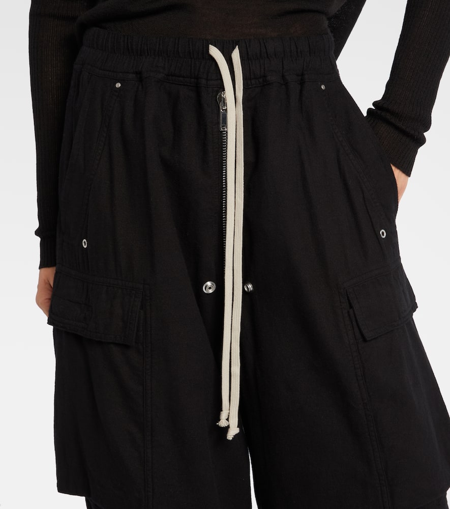 Jumbo Belas high-rise cotton cargo pants