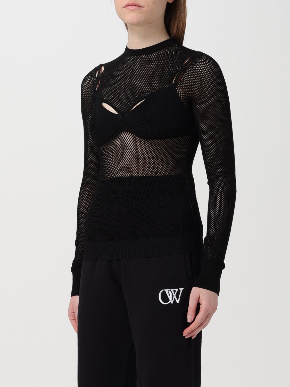 Top Woman color Black