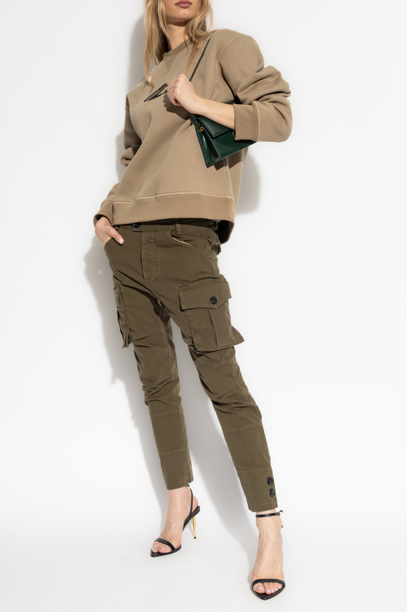 Cargo Pants, Women's, Green