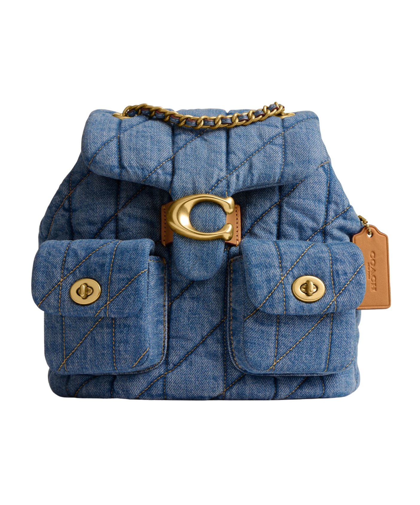 Tabby Quilted Backpack