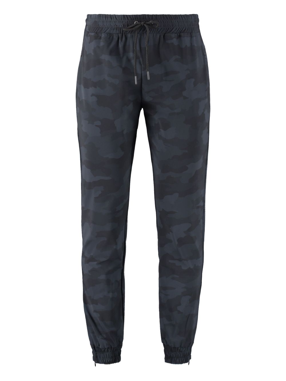 Camouflage drawstring pants - Blue