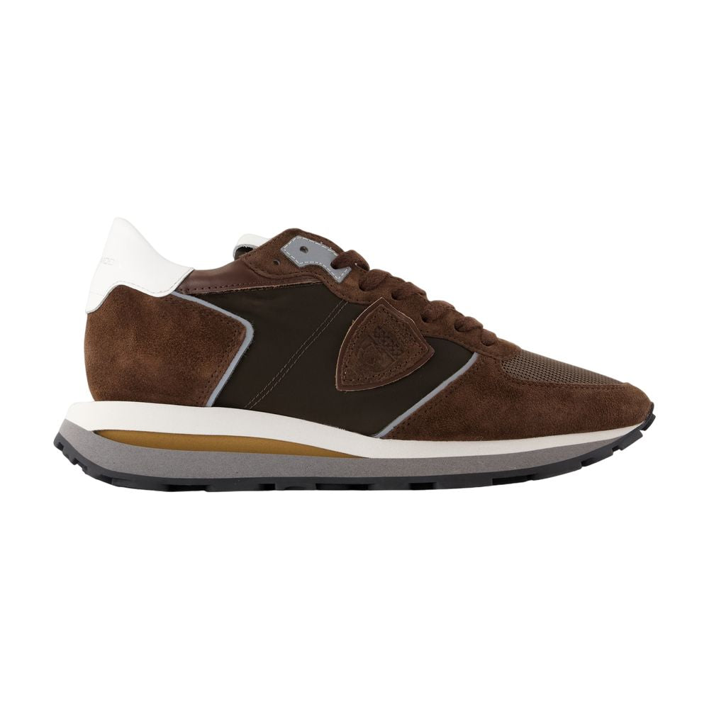 Tropez Haute Low Sneaker — Brown