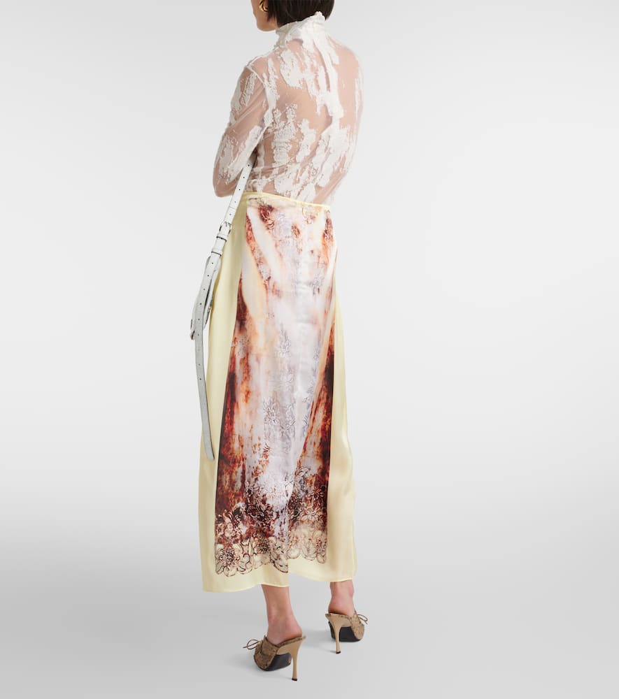 Y/Project Printed maxi skirt