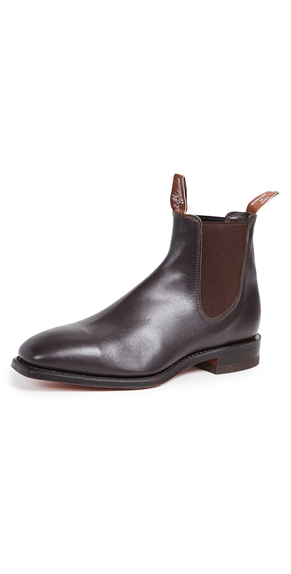 R. M. Williams Classic RM Leather Chelsea Boots Chestnut