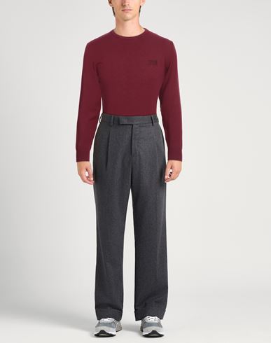 Cavalli Class Man Sweater Garnet Size XXL Viscose, Polyester, Polyamide
