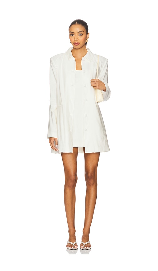 Stone Cold Fox x REVOLVE Candace Jacket in Ivory.  XS. Also in L, M, S