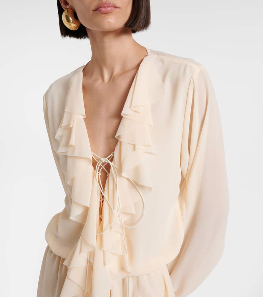 Bellen ruffled minidress
