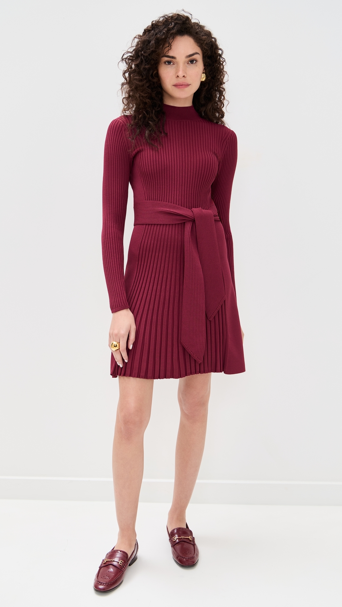 Tara Dress Burgundy