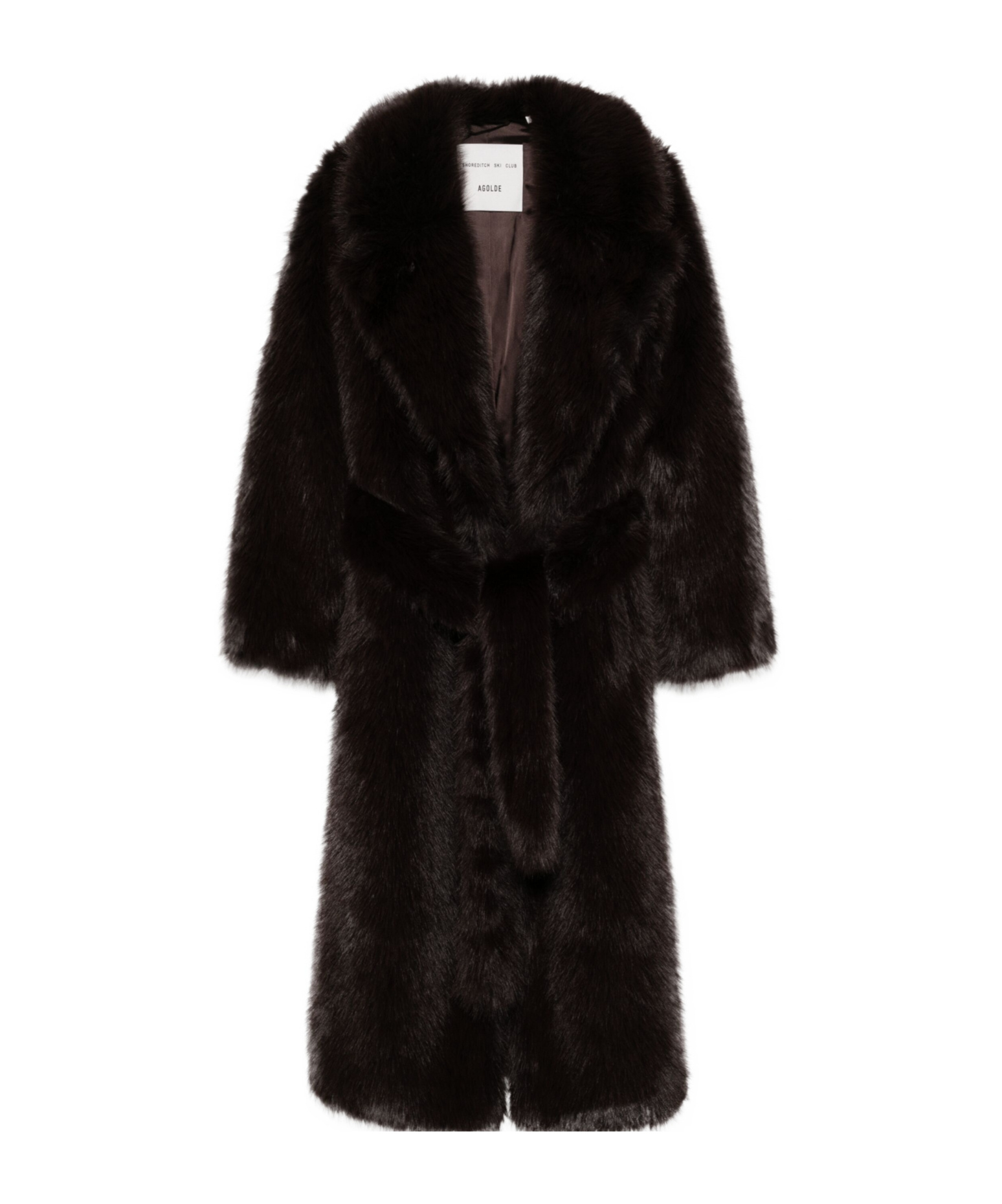 X Shoreditch Ski Club Ebony coat
