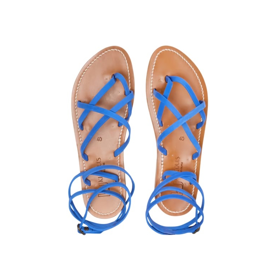 Criss-Cross Strap Zenobie Sandals