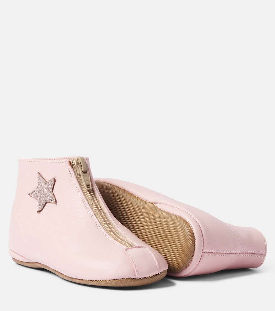 PèPè Camelia leather ankle boots