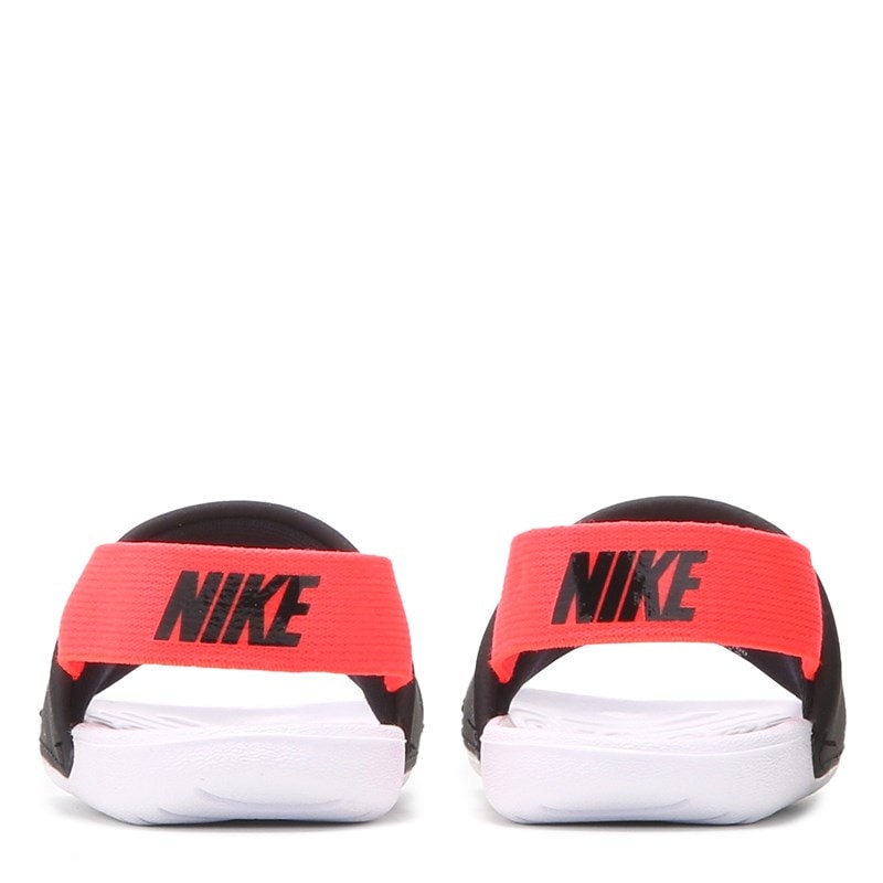 Kids' Kawa Slide Sandal Baby/Toddler Sandals (Black/Crimson Red)