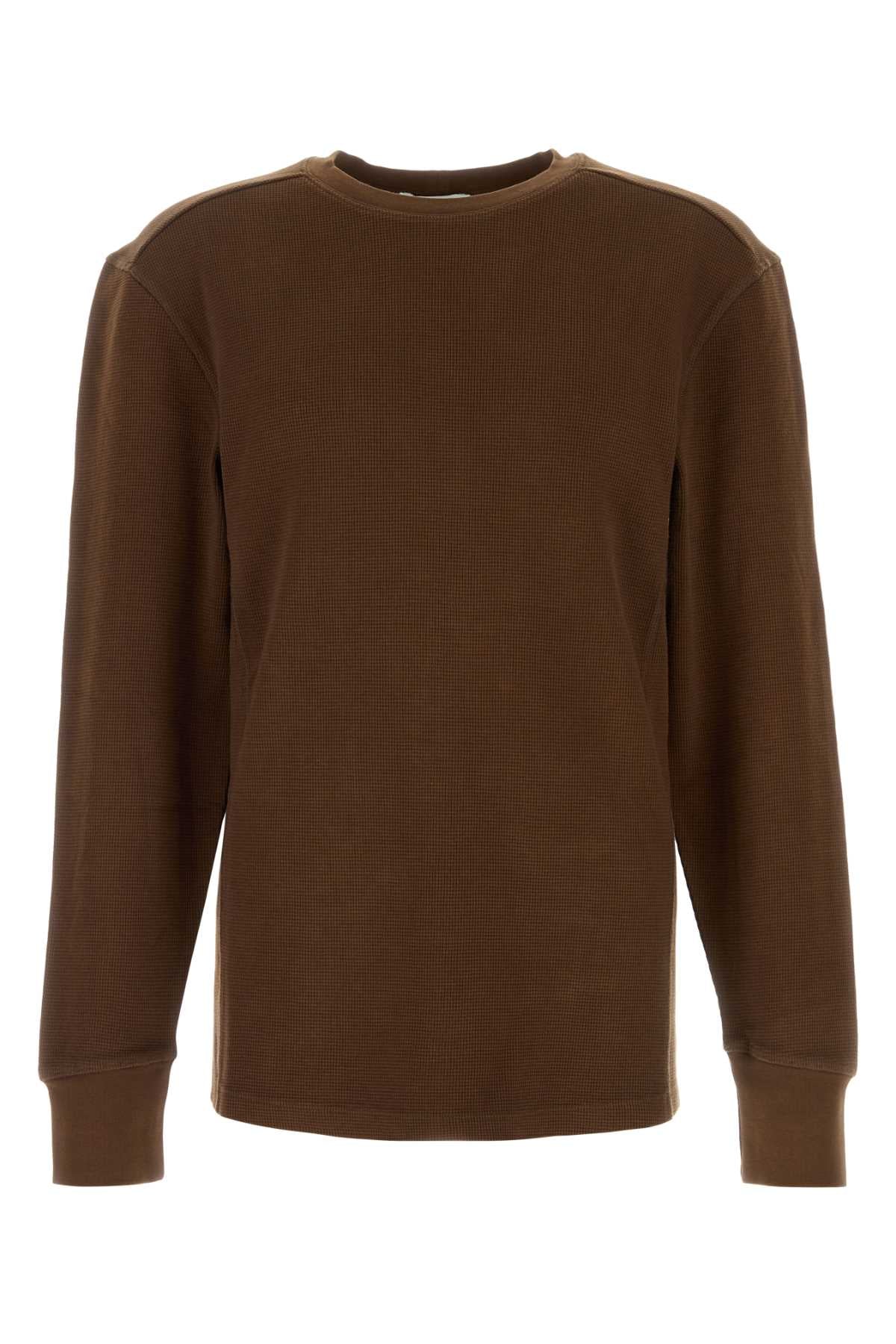 Long T-Shirt — Brown