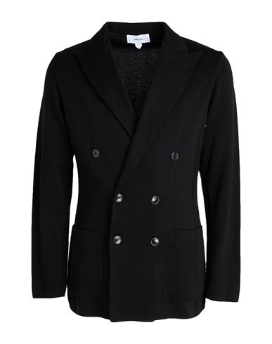 Man Blazer Black Size S Cotton