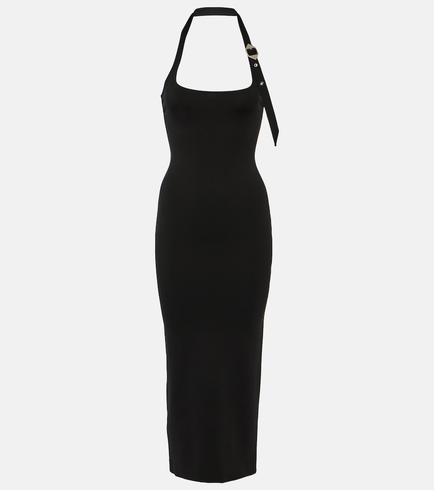Jersey midi dress