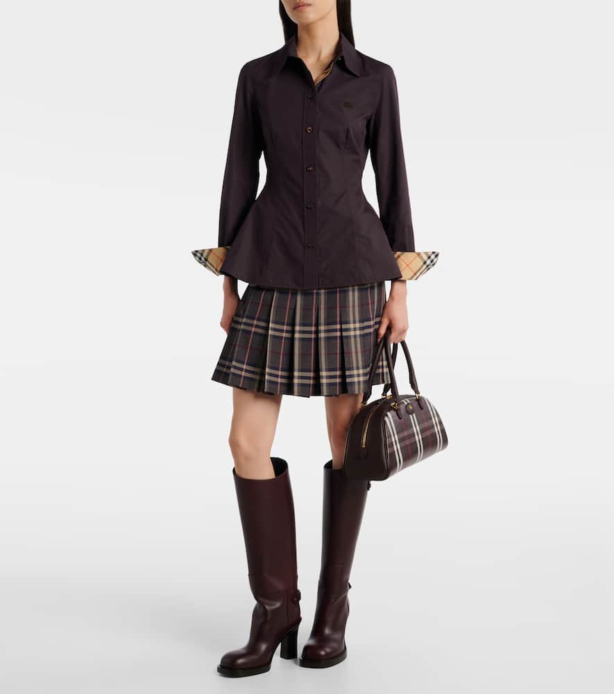Eliza cotton poplin shirt