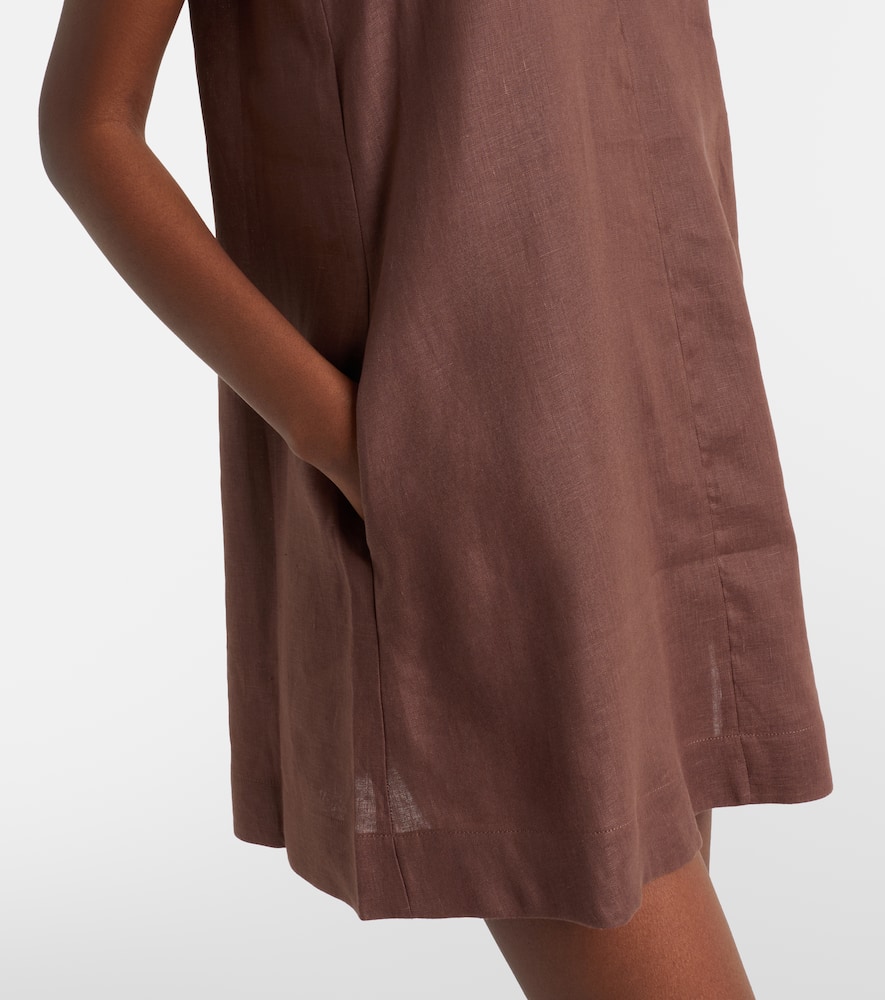 Derya linen minidress