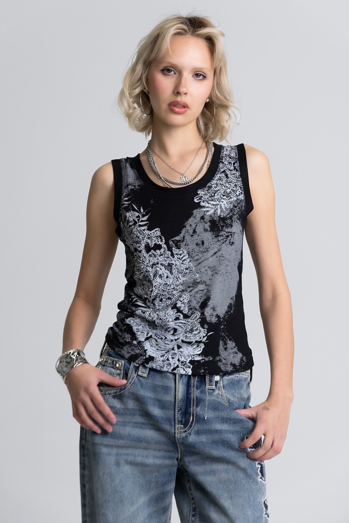 Asphalt Graphic Tank