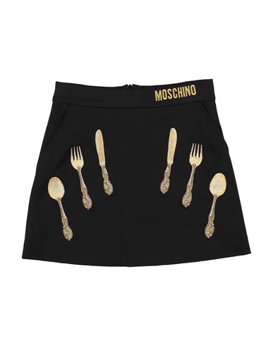 Kid Girl Kids' skirt Black Size 10 Viscose, Polyamide, Elastane, Polyester