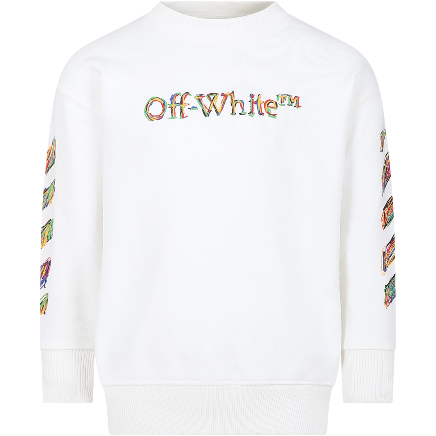 Logo Sketch cotton sweatshirt