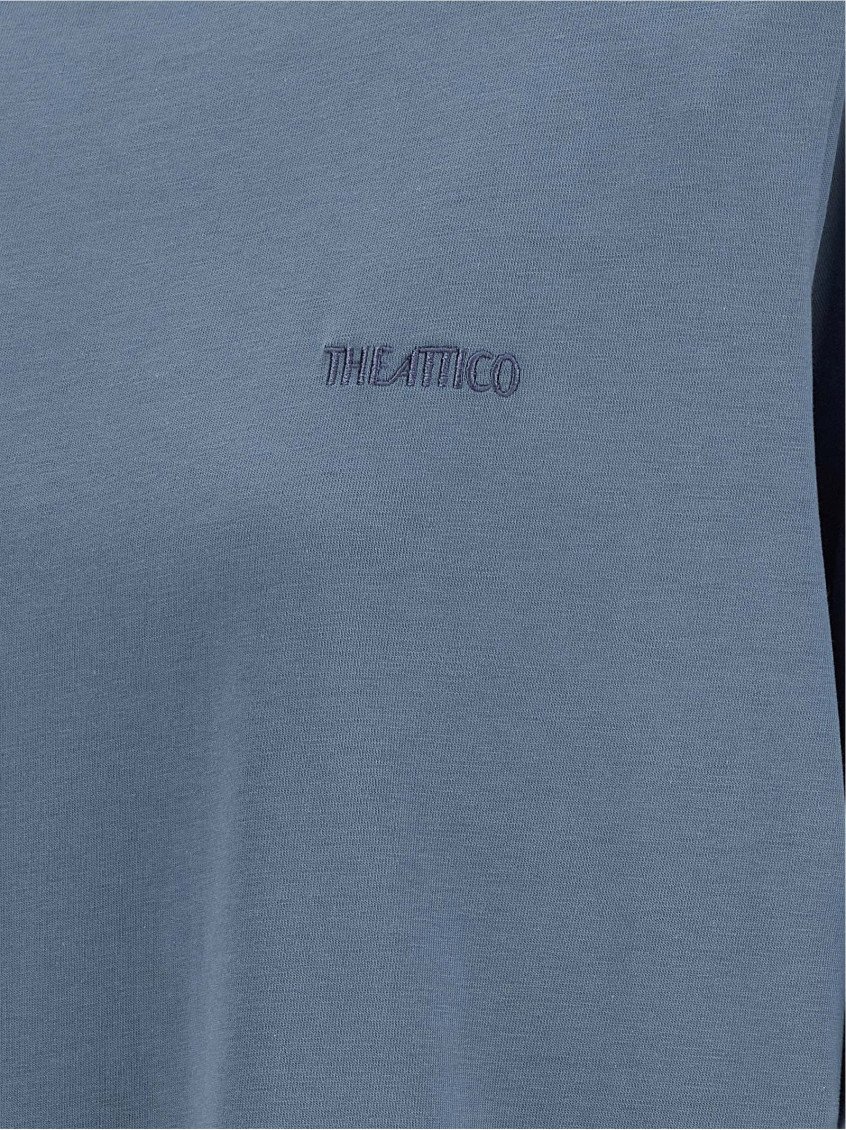 Blue Logo Crew Neck T-Shirt
