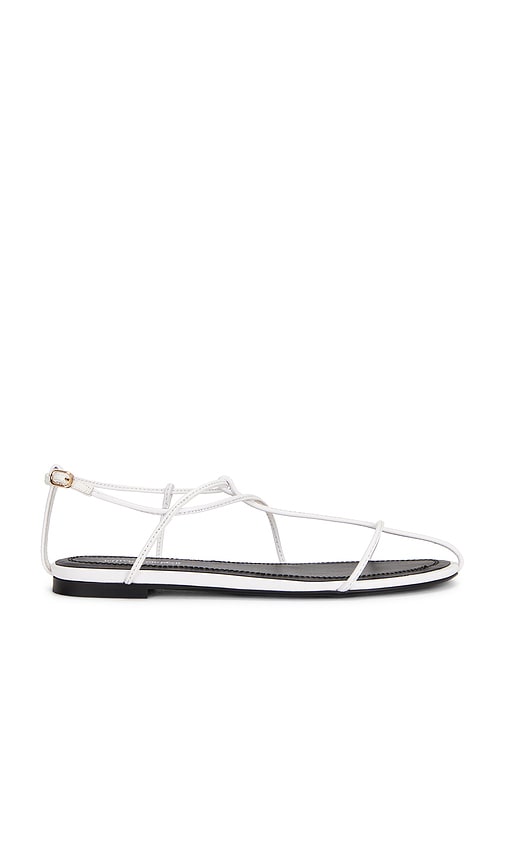 Jeffrey Campbell Trawl Flat in White. - 8.5 also