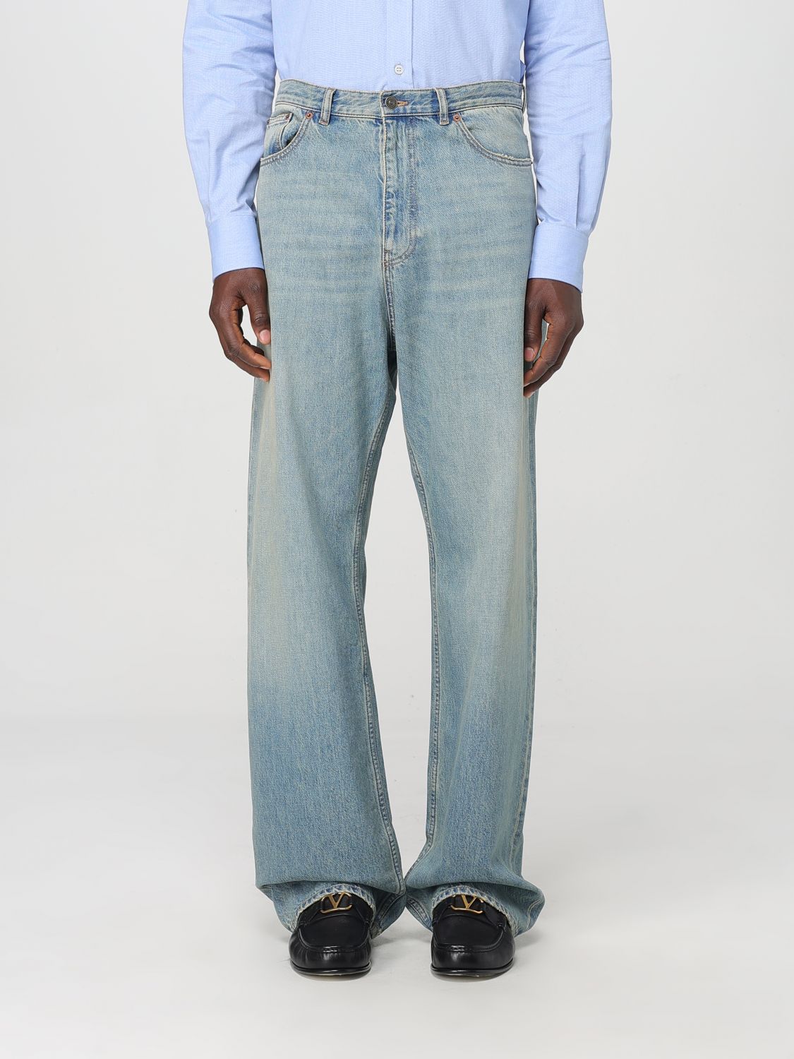 Jeans VALENTINO Men color Denim