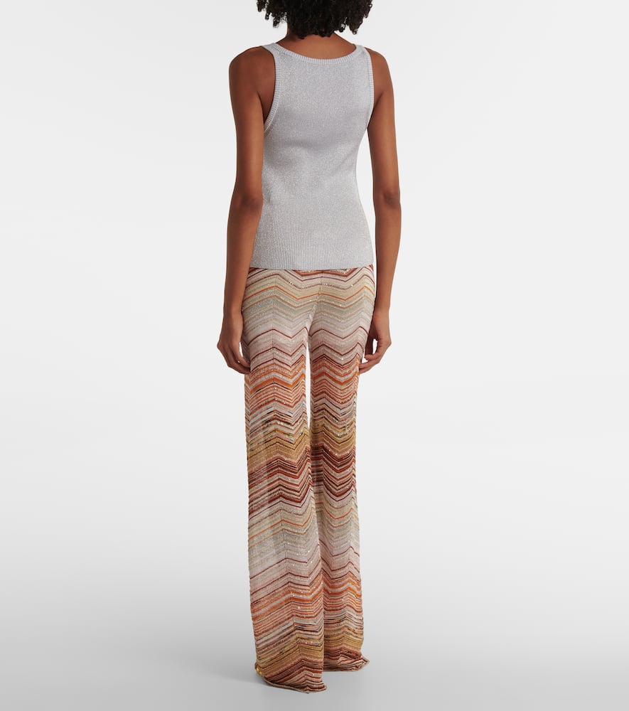 Lamé tank top