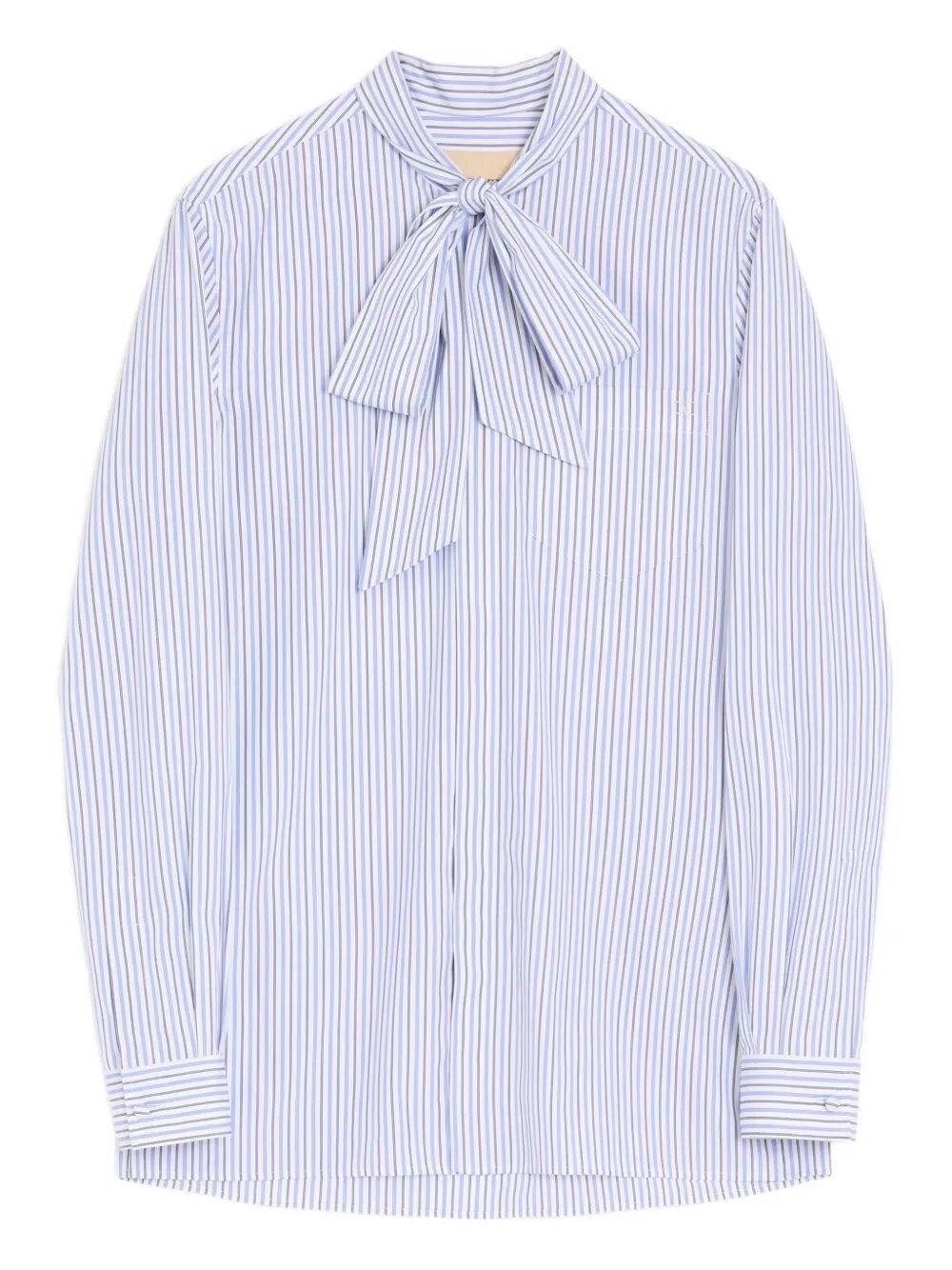 `Vlogo Signature` Striped Shirt
