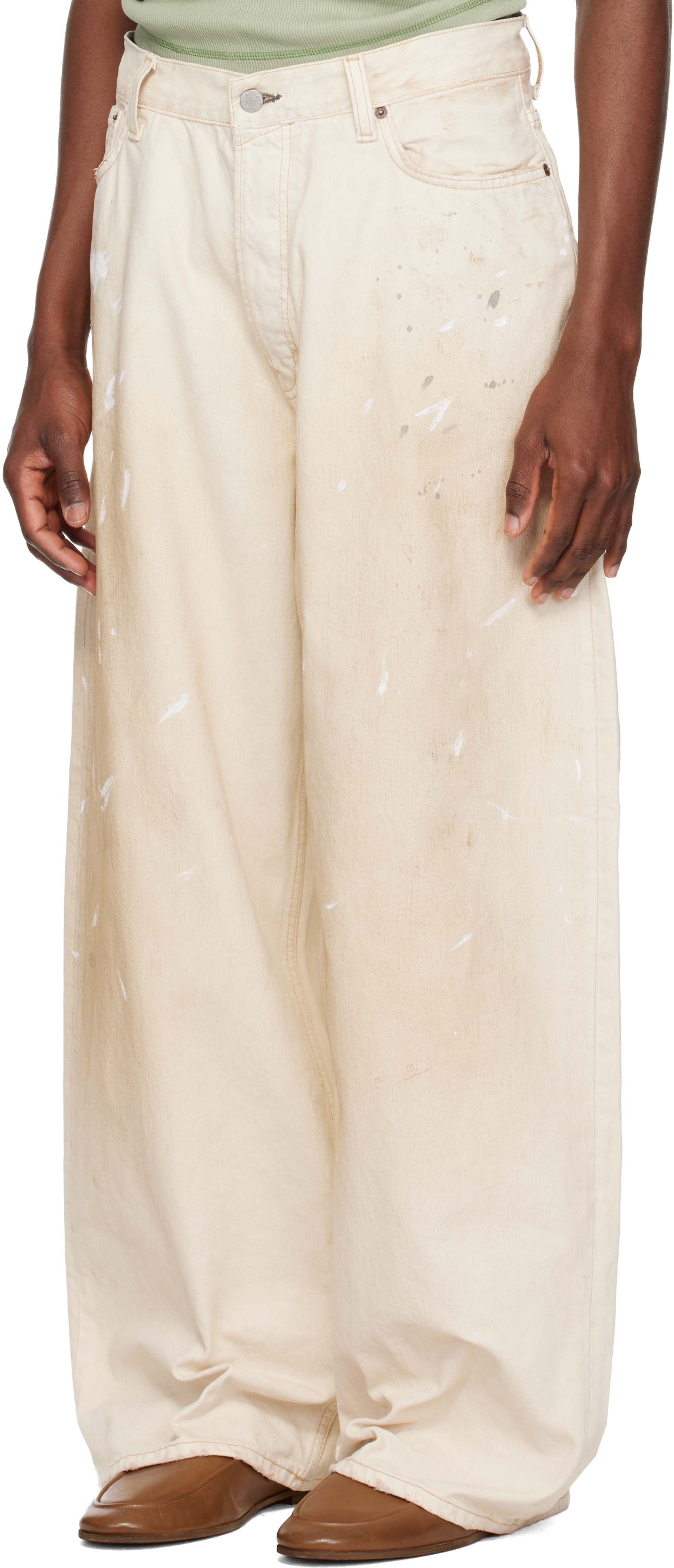 Off-White Loose Fit 2023 Jeans