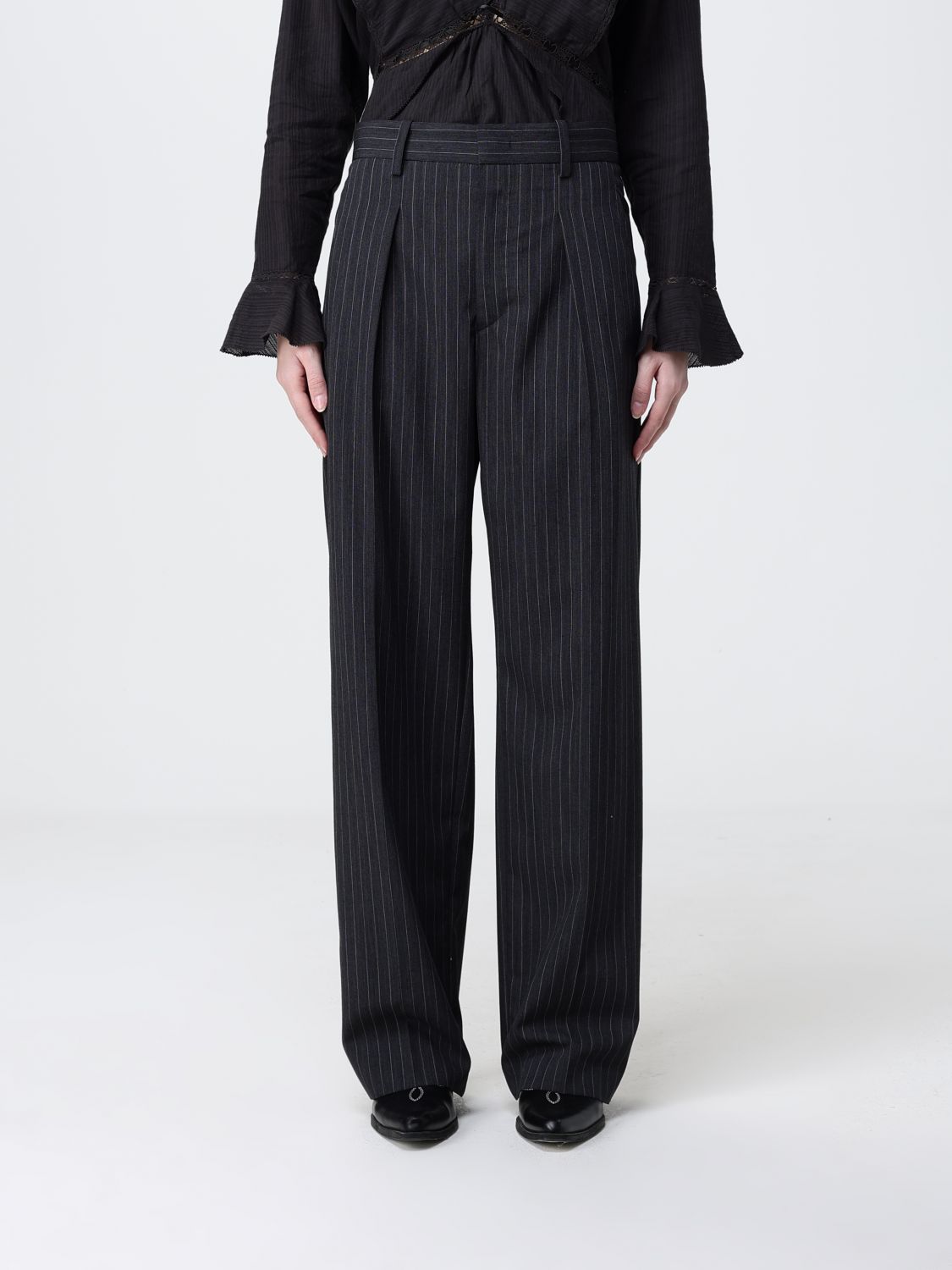 Pants Woman color Grey