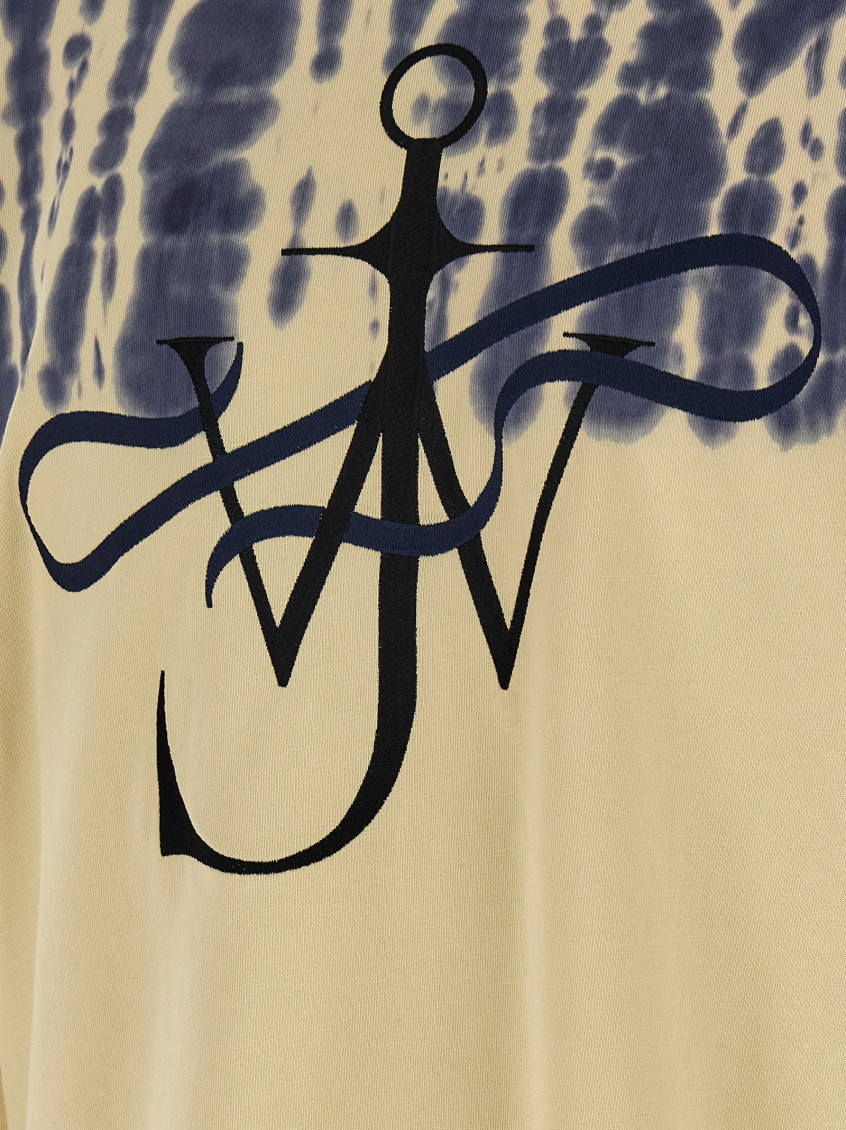 JW Anderson - anchor ribbon graphic long sleeve t shirt
