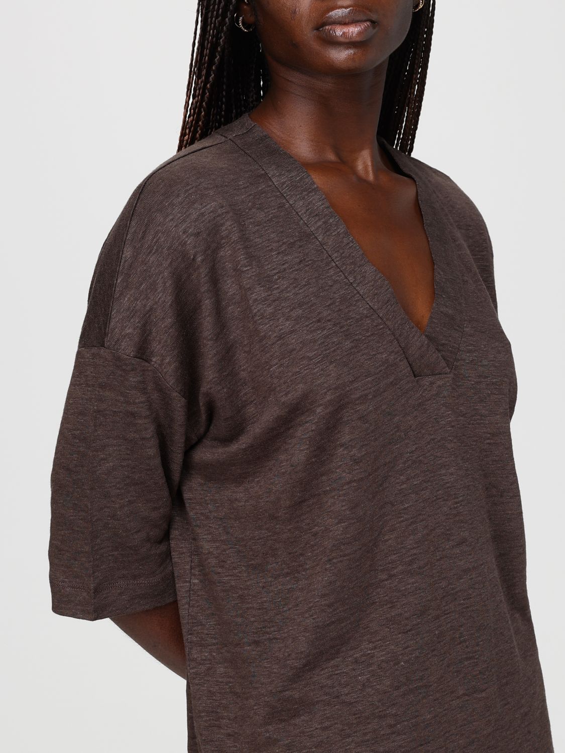 Sweater Woman color Coffee