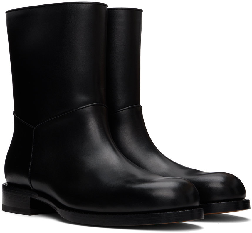 The Row Black Nobilis Boots