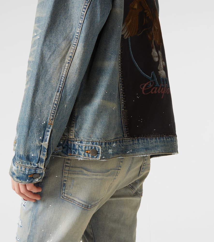 Vintage Pegasus distressed denim jacket