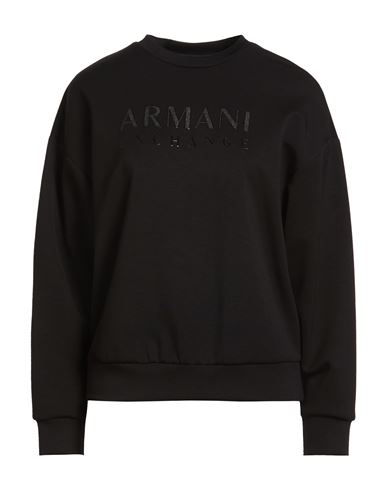 Woman Sweatshirt Black Size XS Polyamide, Viscose, Elastane