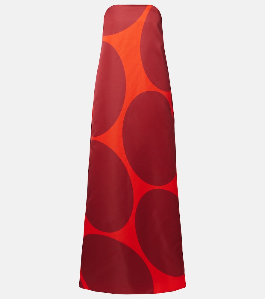 Polka-dot gown