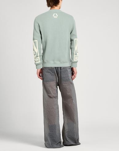 Man Sweatshirt Sage green Size S Cotton
