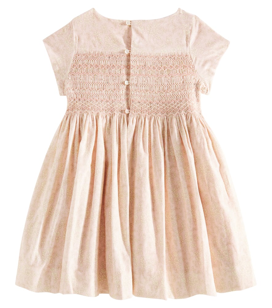 Bonpoint Duchesse embellished cotton dress