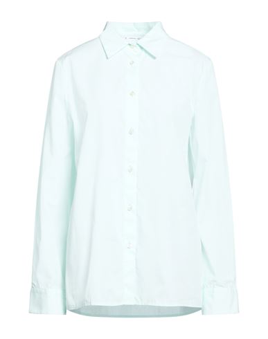 Woman Shirt Light green Size M Cotton