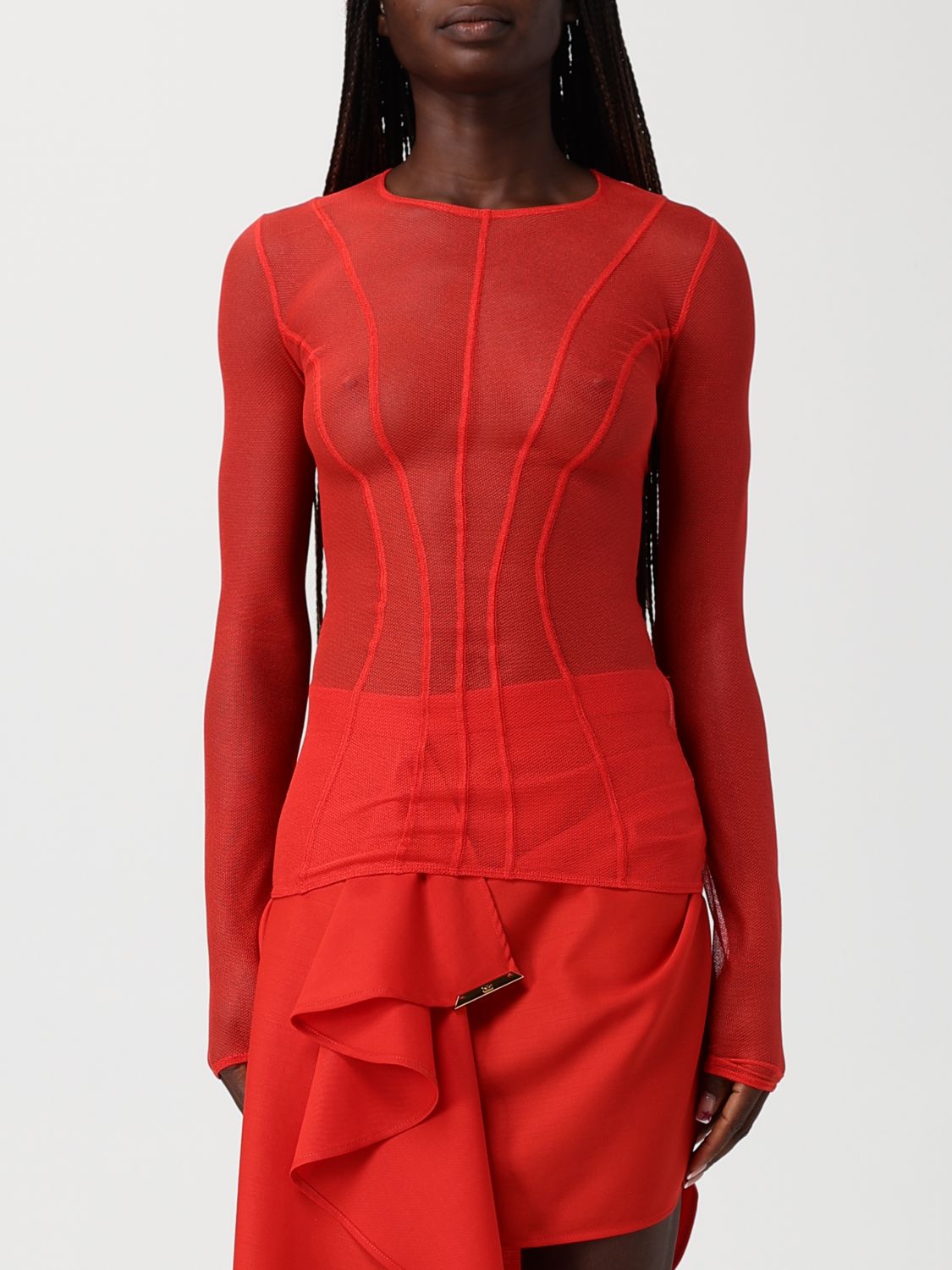 Sweater Woman color Red