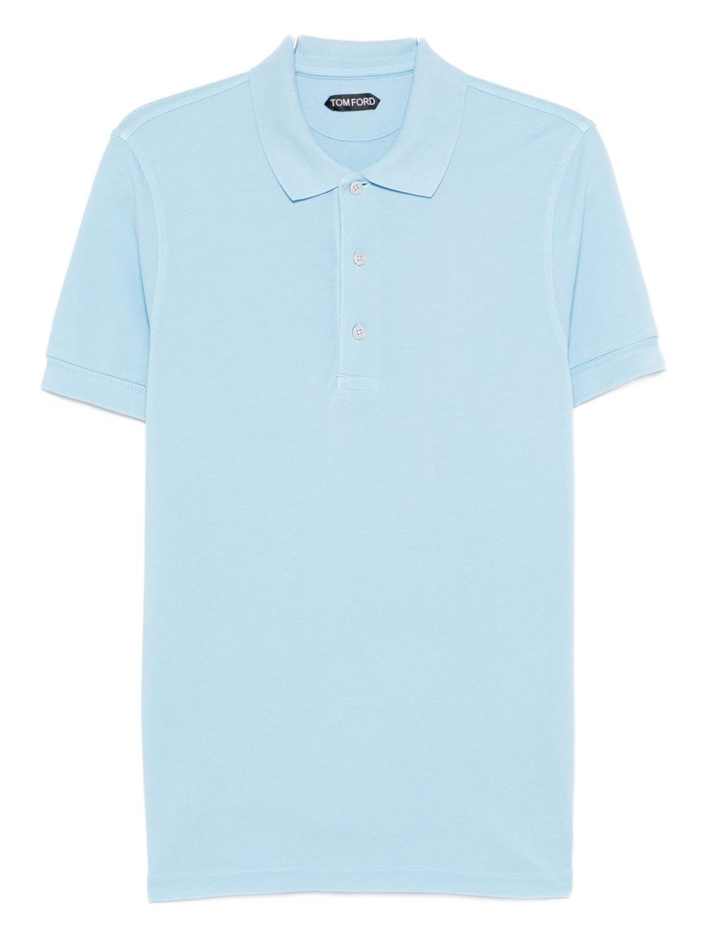Cotton blend polo shirt
